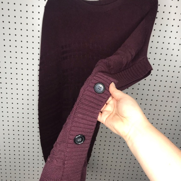 Banana Republic Cable Knit Poncho - Picture 2 of 2